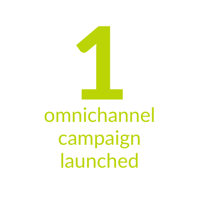1 omnichannel campaign launched 